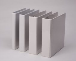 Stock Clear View 3 Ring Binders