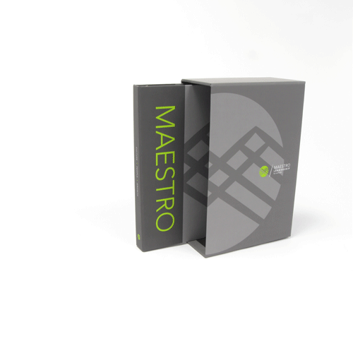 Custom Corporate Binders Slipcase Maestro K&L Looseleaf Products, Inc.